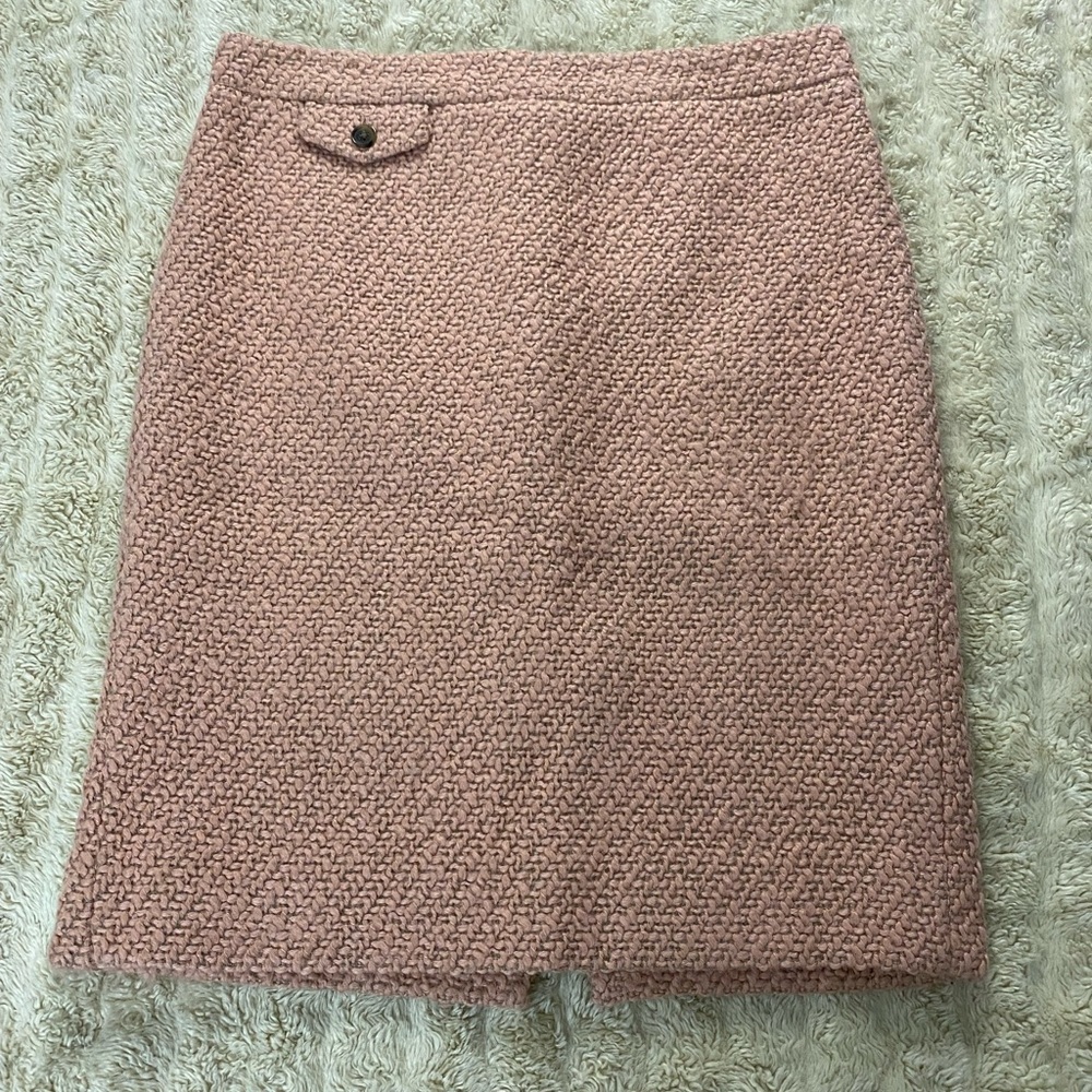 J. Crew boucle The Pencil Skirt